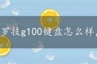 罗技g100键盘怎么样，罗技g100怎么样