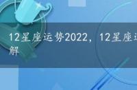 12星座运势2022，12星座运势2021年运势详解势详解