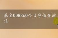 基金008860今日净值查询，基金008860今日最新净值