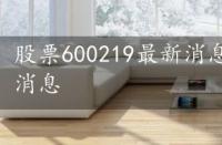 股票600219最新消息，股票600401最新消息