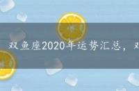 双鱼座2020年运势汇总，双鱼座2020年运势详解