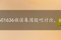 601636旗滨集团股吧讨论，601636旗滨集团股票行情