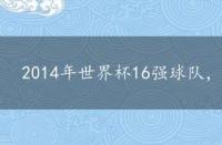 2014年世界杯16强球队，2014世界杯16强公布