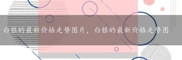 白银的最新价格走势图片，白银的最新价格走势图