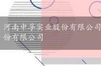 河南中孚实业股份有限公司董事长，河南中孚实业股份有限公司