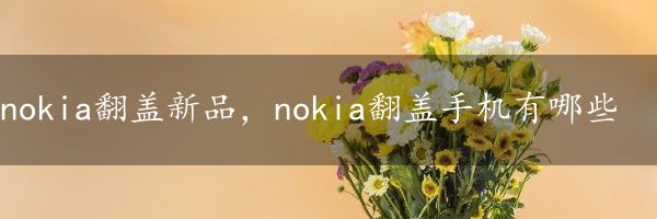 nokia翻盖新品，nokia翻盖手机有哪些