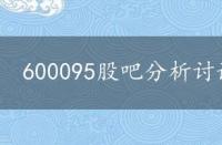 600095股吧分析讨论 600095 股吧