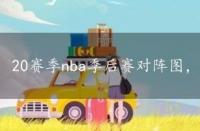 20赛季nba季后赛对阵图，2009nba季后赛对阵图