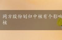 同方股份划归中核有个影响，同方股份为什么卖给中核