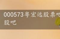 000573粤宏远股票吧，000573 粤宏远a股吧