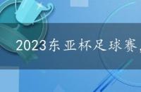 2023东亚杯足球赛，东亚杯足球赛