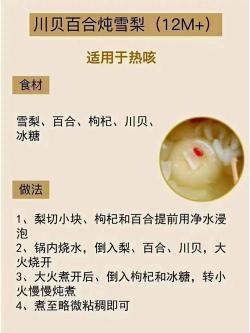 宝宝支气管炎食疗指南：多款有效食谱助力宝宝呼吸健康