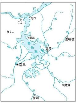 五湖是指哪五湖：洞庭湖、鄱阳湖、太湖、巢湖和洪泽湖