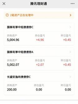 腾讯理财通：1万一天收益是多少？——以股票型基金为例