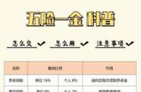 五险一金：员工福利与保障的核心内容