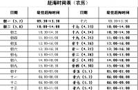 日照潮汐表查询今日：掌握最佳赶海时间，畅享海滨乐趣