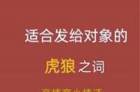 解析虎狼之词：那些令人心跳加速的词语背后的含义和故事