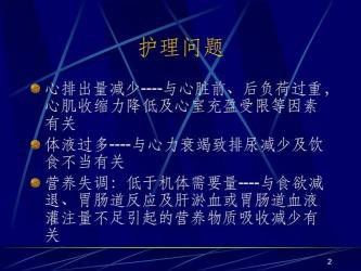 心力衰竭的护理：日常生活的调整与注意事项